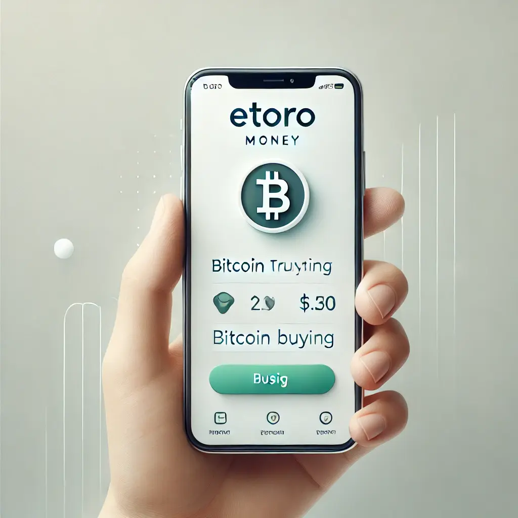 Buy Bitcoin on eToro Money App