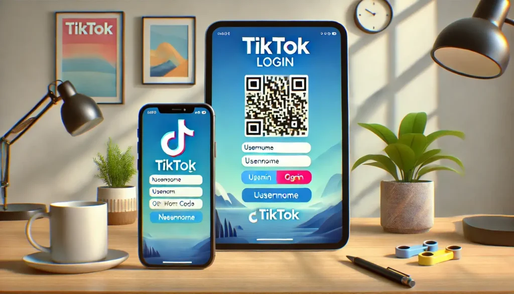 Log Into TikTok with QR Code on Phone