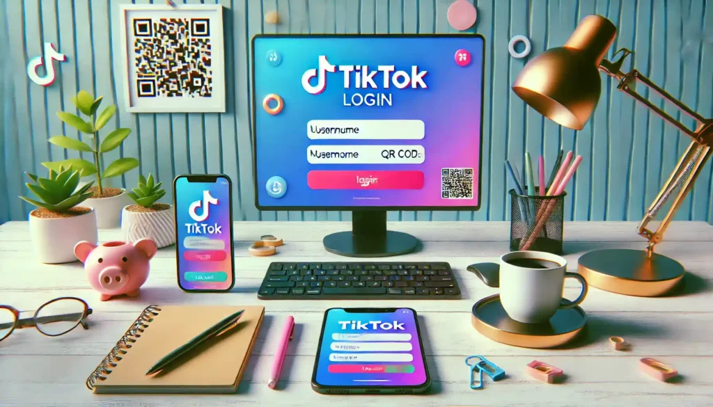 TikTok QR Code on PC